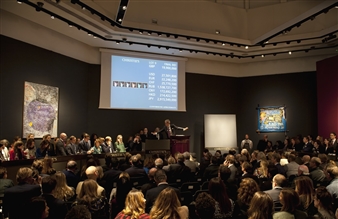 Christie’s Sets New Auction Record